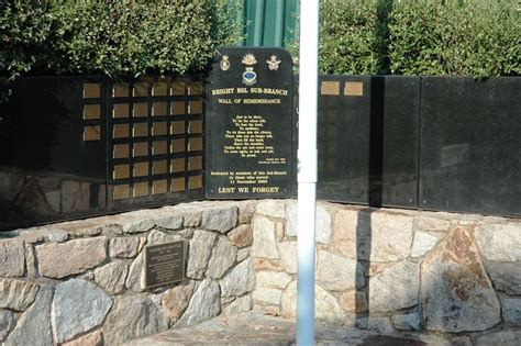 Wall Of Remembrance Monument Australia