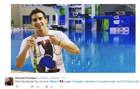 Rommel agmed pacheco marrufo is a mexican diver. Yucatecan diver Rommel Pacheco wins gold medal at FINA ...