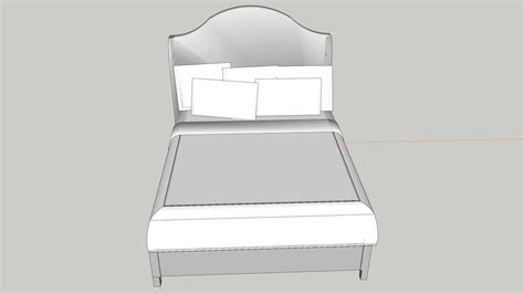 Arched Queen Bed 3d Warehouse