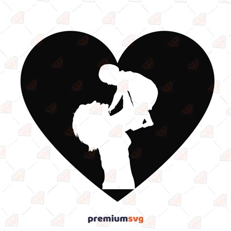 Mother And Son Svg For Cricut And Silhouette Premiumsvg