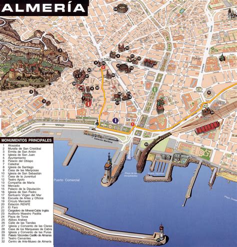 Mapa De Almeria España Legiongreen