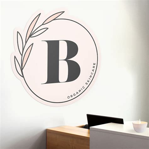 Custom Logo Wall Decals Durable And Easy To Apply