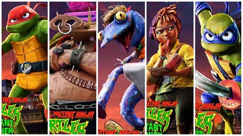 Meet The Full Cast Of Teenage Mutant Ninja Turtles Mutant Mayhem