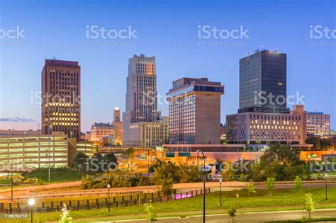 Akron Ohio Usa Downtown Skyline Stock Photo Download Image Now