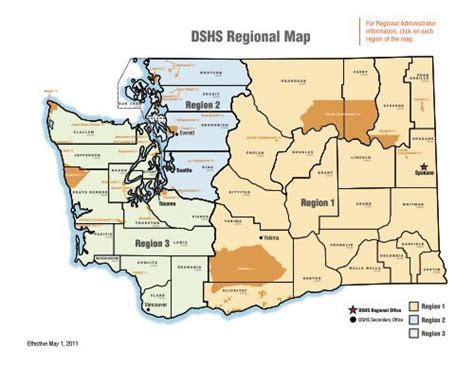 Dshs Regional Map