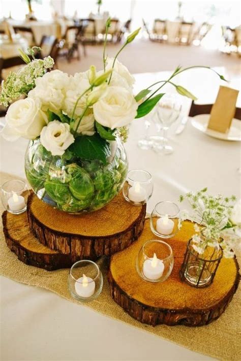 37 Ways To Use Wood Slices At Your Wedding Weddingomania