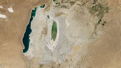 The Aral Sea Was Once The 4th Largest Lake In The World Now Its
