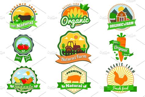 Cmgamm Organic Farming Logos