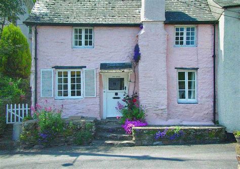 Pink Cottage Noss Mayo Devon Photosstevieb