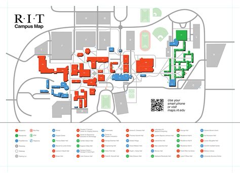 Rit Campus Map On Behance