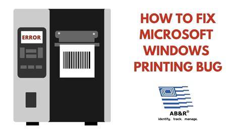 How To Resolve Printing Issues Caused By Microsoft Update Abandr