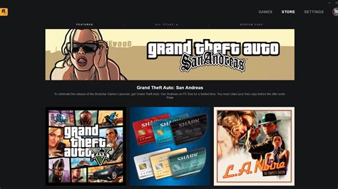 Rockstar games launcher is the application from which you can manage the purchase and download of the different games developed by this studio. Rockstar Games Launcher - Download & get GTA San Andreas ...