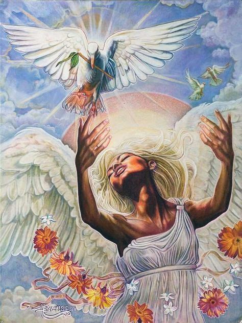 Pin By Shirley Evans On African American Angels Female Art Black Art