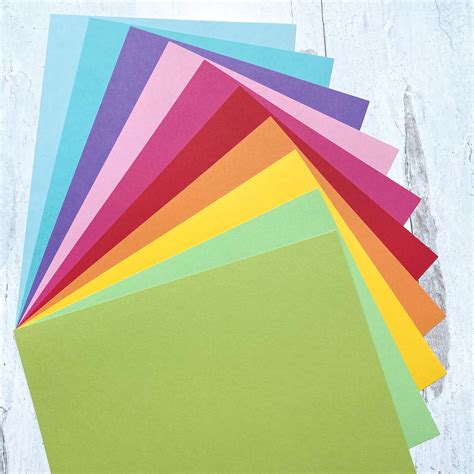 Merry Go Round Collection 50 Sheets Solid Core Cardstock 65 Lb And