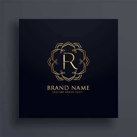 Creative Letter R Premium Logo Design Concept Download Free Vector