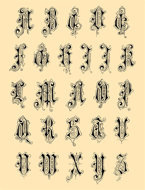 10 Best Manuscript Printable Alphabet Art