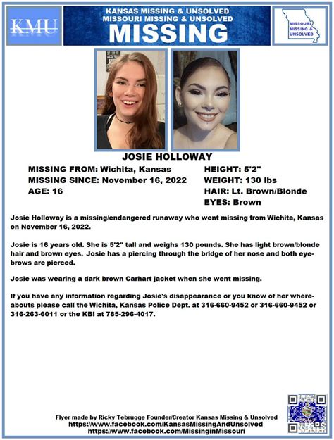 Crime Archive On Twitter Rt Kansasmissing Missing Person Missing Please Shareprintpost