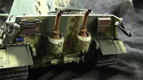 Tamiya Vintage RC 1 16th Scale King Tiger Tank Model Showcase Video