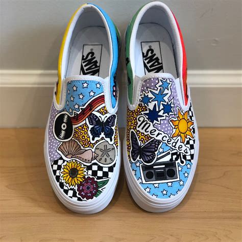 Customized Sneakers - DJ ZO Designs | Personalized shoes, Vans shoes ...