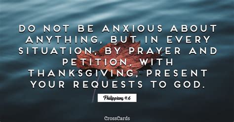 Philippians 46 Do Not Be Anxious About Anything But In Every Sit