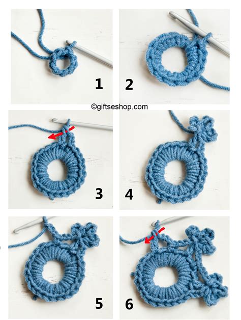 This resource source click here go to website. Snowflake Pattern Crochet Snowflake Christmas Tree Decoration - Gifts shop