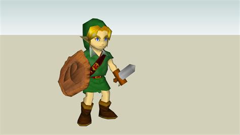 Ocarina Of Time Young Link 3d Warehouse
