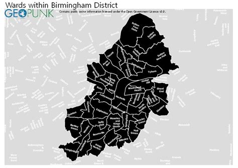 Map And Details For Birmingham City Council Local Authority