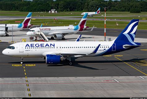 Sx Nea Aegean Airlines Airbus A320 271n Photo By Niclas Rebbelmund Id