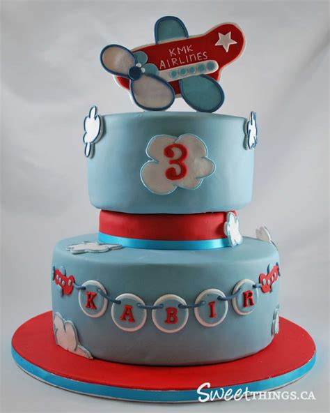 Send cakes to sri lanka from wishque. SweetThings: 3rd Birthday Cake: Cute Airplane Cake