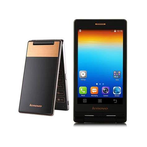 Original Lenovo Android Flip Old Phone A588t Mtk6582 Quad Core Smart