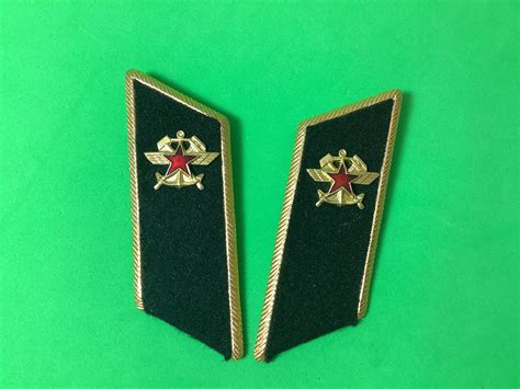 Vintage Soviet Russian Military Badges With Emblems For Ussr Etsy