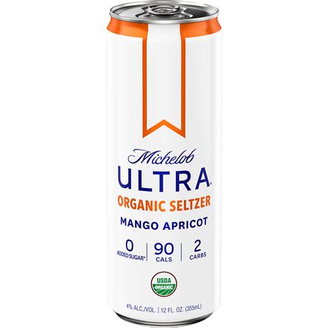 Michelob Ultra Organic Seltzer Mango Apricot Gotoliquorstore