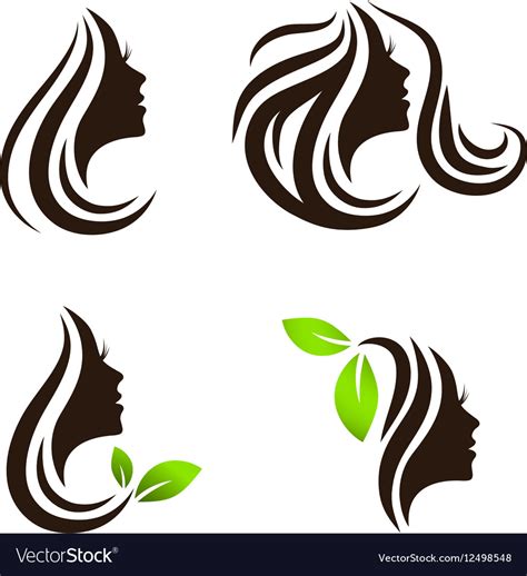 Derma beaute hair salon & spa in düsseldorf bietet ihnen das komplette wohlfühlprogramm. Woman Beauty and Spa Salon Logo Design Set Vector Image