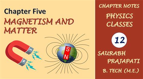 Class Chapter Magnetism And Matter