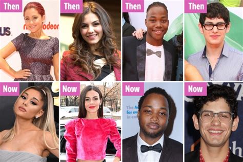 victorious cast then and now what do ariana grande victoria justice and the rest of the cast