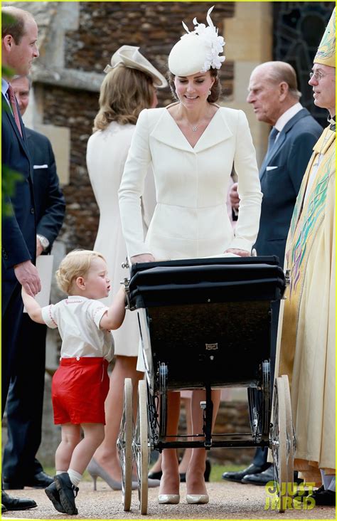 Prince William And Kate Middleton Christen Princess Charlotte Photo