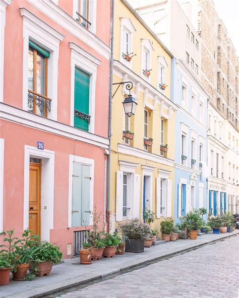 Rue Cremieux The Most Colourful Street In Paris Pretty Little