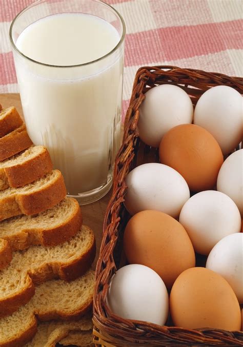 Milk Eggs And Bread Hamper Natures Nurture