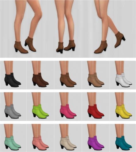Veranka Ankle Boots • Sims 4 Downloads