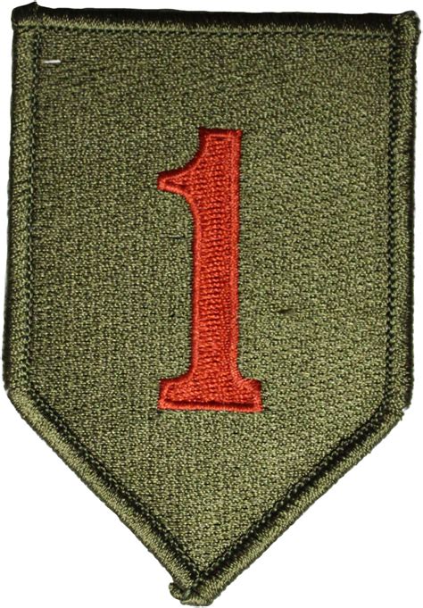 It has seen continuous service since its organization in 1917 during world war i. 1st Infantry Patch - Mickey's Surplus