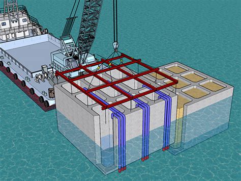 Caisson Quay And Breakwater Construction Technology AOMI CONSTRUCTION