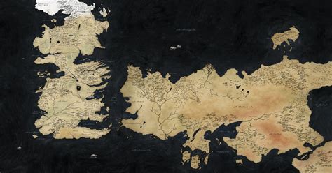 Westeros And Essos Map