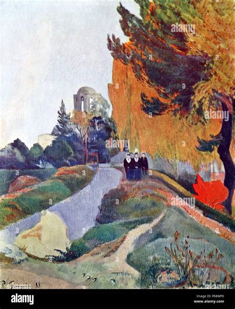 Paul Gauguin Arles Landscape Artist French Hi Res Stock Photography And