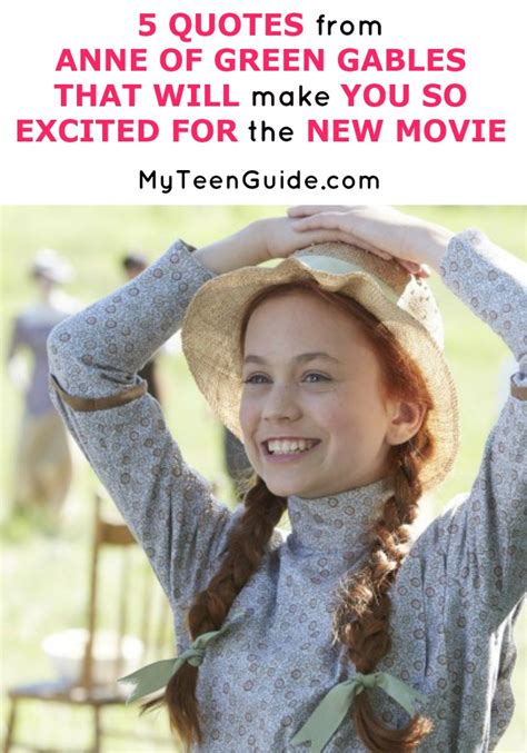 Quotes From Anne Of Green Gables That Will Make You So Excited