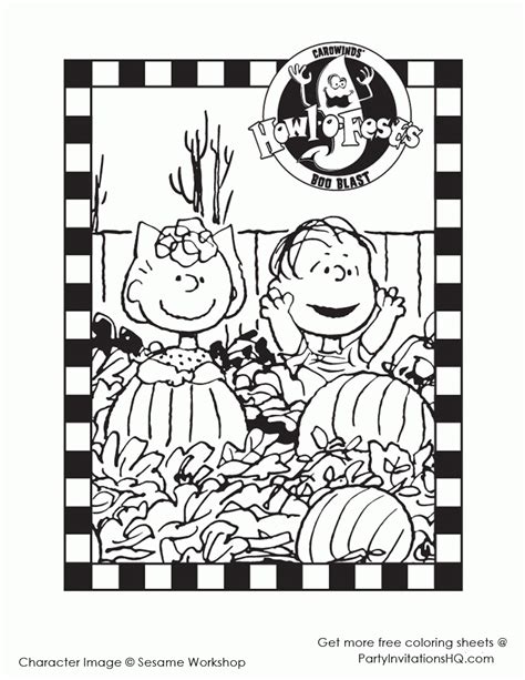 Free Charlie Brown Great Pumpkin Coloring Pages Download Free Charlie