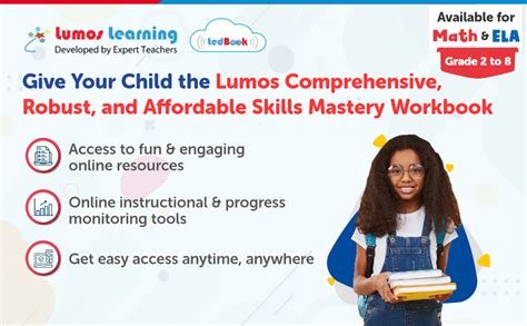 Lumos Skills Mastery Tedbook Grade 4 Math Standards Based