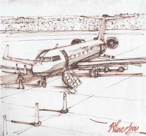 Airport Sketch At Explore Collection Of Airport Sketch