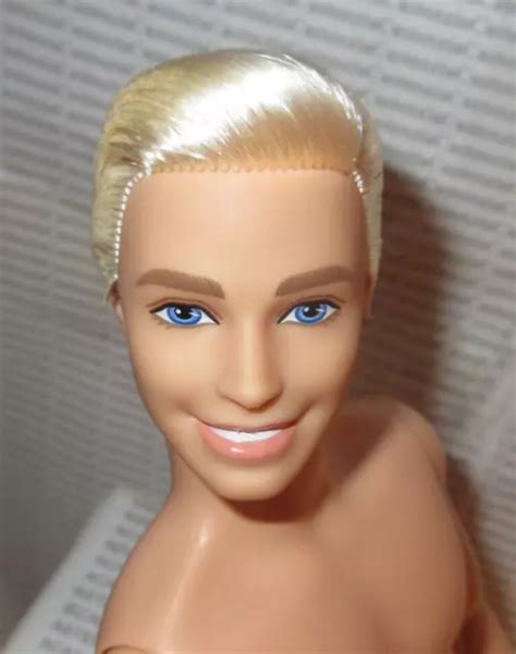 K Nude Ken Barbie Mattel The Movie Blonde Blue Eyes Doll For