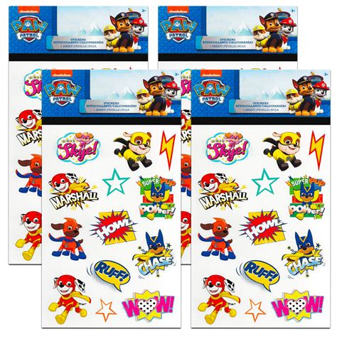 Buy Nick Jr Paw Patrol Stickers Party Favors Set Bundle Includes 100