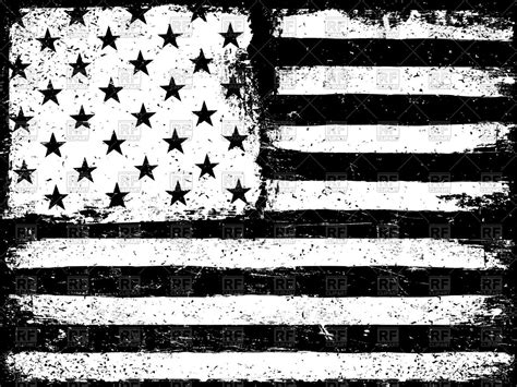 Black And White American Flag Clipart 10 Free Cliparts Download